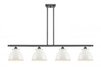 Adirondack - 4 Light - 48 inch - Oil Rubbed Bronze - Stem hung - Island Light (3442|516-4I-OB-M14-W-LED)