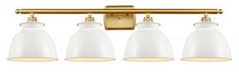 Adirondack - 4 Light - 38 inch - Satin Gold - Bath Vanity Light (3442|516-4W-SG-M14-W)