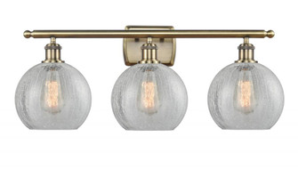 Athens - 3 Light - 28 inch - Antique Brass - Bath Vanity Light (3442|516-3W-AB-G125-LED)