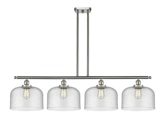 Bell - 4 Light - 48 inch - Brushed Satin Nickel - Stem Hung - Island Light (3442|916-4I-SN-G74-L)