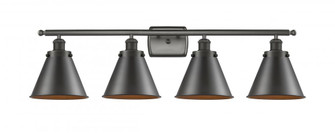 Appalachian - 4 Light - 36 inch - Oil Rubbed Bronze - Bath Vanity Light (3442|916-4W-OB-M13-LED)