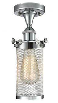 Bleecker - 1 Light - 4 inch - Polished Chrome - Semi-Flush Mount (3442|516-1C-PC-CE219-LED)