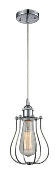 Muselet - 1 Light - 6 inch - Polished Chrome - Cord hung - Mini Pendant (3442|516-1P-PC-CE513-LED)