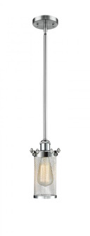Bleecker - 1 Light - 4 inch - Polished Chrome - Mini Pendant (3442|516-1S-PC-CE219)