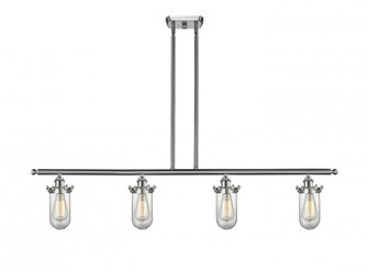 Kingsbury - 4 Light - 48 inch - Brushed Satin Nickel - Stem hung - Island Light (3442|516-4I-SN-CE231-CL-LED)