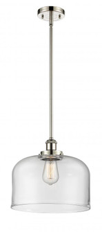 Bell - 1 Light - 12 inch - Polished Nickel - Mini Pendant (3442|916-1S-PN-G72-L)