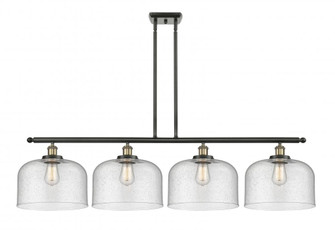 Bell - 4 Light - 48 inch - Black Antique Brass - Stem Hung - Island Light (3442|916-4I-BAB-G74-L)