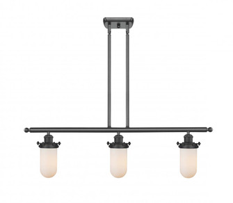 Kingsbury - 3 Light - 36 inch - Matte Black - Stem hung - Island Light (3442|516-3I-BK-CE231-W)