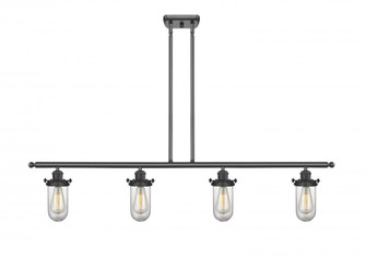 Kingsbury - 4 Light - 48 inch - Matte Black - Stem hung - Island Light (3442|516-4I-BK-CE231-CL)