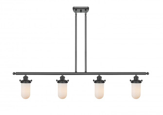 Kingsbury - 4 Light - 48 inch - Matte Black - Stem hung - Island Light (3442|516-4I-BK-CE231-W)