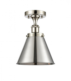 Appalachian - 1 Light - 7 inch - Polished Nickel - Semi-Flush Mount (3442|916-1C-PN-M13-PN-LED)