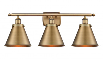 Appalachian - 3 Light - 26 inch - Brushed Brass - Bath Vanity Light (3442|916-3W-BB-M13-BB)