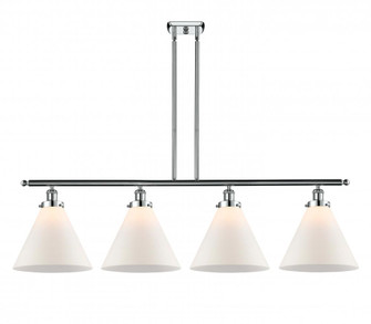 Cone - 4 Light - 48 inch - Polished Chrome - Stem Hung - Island Light (3442|916-4I-PC-G41-L-LED)