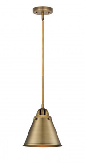 Appalachian - 1 Light - 8 inch - Brushed Brass - Stem hung - Mini Pendant (3442|288-1S-BB-M13-BB)