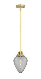 Geneseo - 1 Light - 7 inch - Satin Gold - Stem hung - Mini Pendant (3442|288-1S-SG-G165)