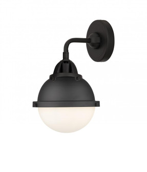 Hampden - 1 Light - 7 inch - Matte Black - Sconce (3442|288-1W-BK-HFS-61-BK)