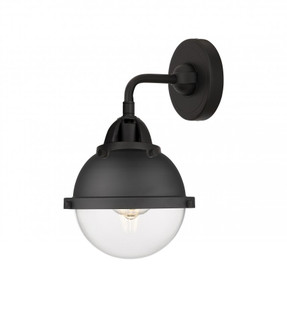 Hampden - 1 Light - 7 inch - Matte Black - Sconce (3442|288-1W-BK-HFS-62-BK)