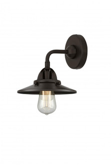 Railroad - 1 Light - 8 inch - Oil Rubbed Bronze - Sconce (3442|288-1W-OB-M5-OB-LED)