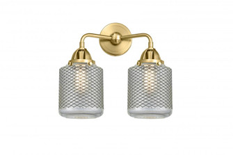 Stanton - 2 Light - 14 inch - Satin Gold - Bath Vanity Light (3442|288-2W-SG-G262)