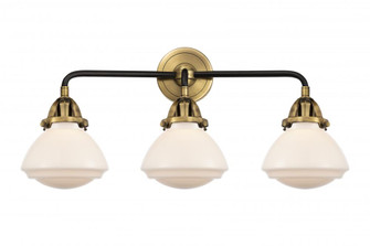 Olean - 3 Light - 25 inch - Black Antique Brass - Bath Vanity Light (3442|288-3W-BAB-G321)
