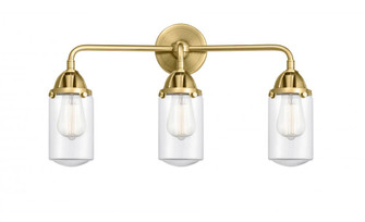Dover - 3 Light - 23 inch - Satin Gold - Bath Vanity Light (3442|288-3W-SG-G312)
