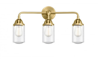 Dover - 3 Light - 23 inch - Satin Gold - Bath Vanity Light (3442|288-3W-SG-G314-LED)
