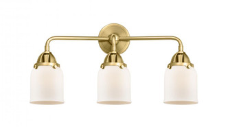 Bell - 3 Light - 23 inch - Satin Gold - Bath Vanity Light (3442|288-3W-SG-G51)