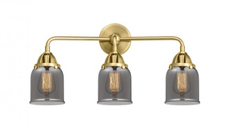 Bell - 3 Light - 23 inch - Satin Gold - Bath Vanity Light (3442|288-3W-SG-G53)