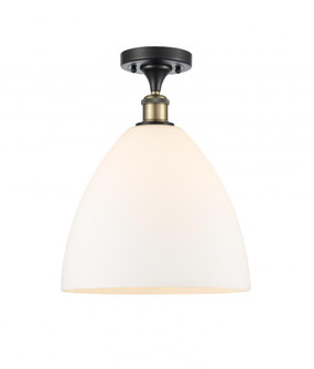 Bristol - 1 Light - 12 inch - Black Antique Brass - Semi-Flush Mount (3442|516-1C-BAB-GBD-121)