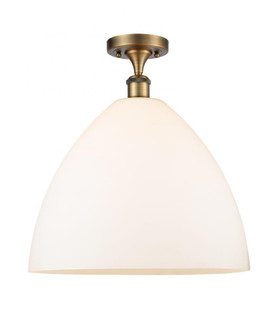 Bristol - 1 Light - 16 inch - Brushed Brass - Semi-Flush Mount (3442|516-1C-BB-GBD-161-LED)