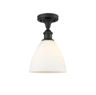 Bristol - 1 Light - 8 inch - Oil Rubbed Bronze - Semi-Flush Mount (3442|516-1C-OB-GBD-751)