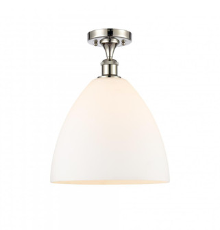 Bristol - 1 Light - 12 inch - Polished Nickel - Semi-Flush Mount (3442|516-1C-PN-GBD-121-LED)