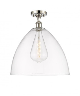 Bristol - 1 Light - 16 inch - Polished Nickel - Semi-Flush Mount (3442|516-1C-PN-GBD-162)