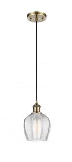 Norfolk - 1 Light - 6 inch - Antique Brass - Cord hung - Mini Pendant (3442|516-1P-AB-G462-6-LED)