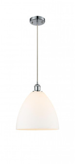 Bristol - 1 Light - 12 inch - Polished Chrome - Cord hung - Mini Pendant (3442|516-1P-PC-GBD-121)
