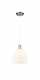 Bristol - 1 Light - 9 inch - Polished Chrome - Cord hung - Mini Pendant (3442|516-1P-PC-GBD-91-LED)
