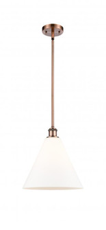 Berkshire - 1 Light - 12 inch - Antique Copper - Mini Pendant (3442|516-1S-AC-GBC-121-LED)