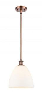 Bristol - 1 Light - 9 inch - Antique Copper - Mini Pendant (3442|516-1S-AC-GBD-91)
