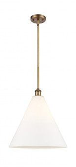 Berkshire - 1 Light - 16 inch - Brushed Brass - Pendant (3442|516-1S-BB-GBC-161)