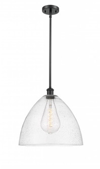 Bristol - 1 Light - 16 inch - Matte Black - Pendant (3442|516-1S-BK-GBD-164)