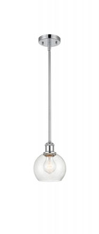 Athens - 1 Light - 6 inch - Polished Chrome - Mini Pendant (3442|516-1S-PC-G124-6)