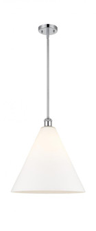 Berkshire - 1 Light - 16 inch - Polished Chrome - Pendant (3442|516-1S-PC-GBC-161)