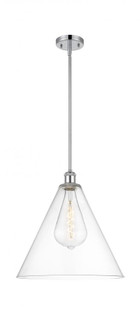 Berkshire - 1 Light - 16 inch - Polished Chrome - Pendant (3442|516-1S-PC-GBC-162)