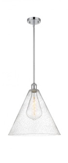 Berkshire - 1 Light - 16 inch - Polished Chrome - Pendant (3442|516-1S-PC-GBC-164-LED)