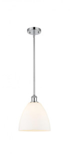 Bristol - 1 Light - 9 inch - Polished Chrome - Mini Pendant (3442|516-1S-PC-GBD-91-LED)