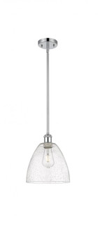 Bristol - 1 Light - 9 inch - Polished Chrome - Mini Pendant (3442|516-1S-PC-GBD-94-LED)