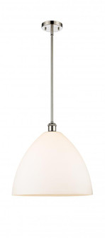 Bristol - 1 Light - 16 inch - Polished Nickel - Pendant (3442|516-1S-PN-GBD-161-LED)