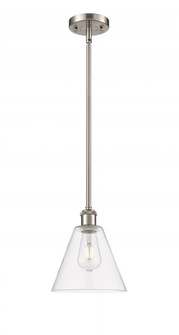 Berkshire - 1 Light - 8 inch - Brushed Satin Nickel - Mini Pendant (3442|516-1S-SN-GBC-82-LED)