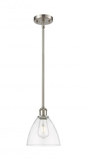 Bristol - 1 Light - 8 inch - Brushed Satin Nickel - Mini Pendant (3442|516-1S-SN-GBD-752)