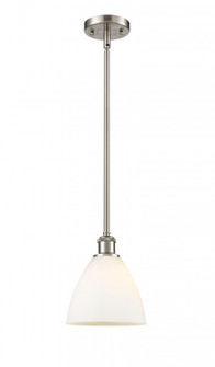 Bristol - 1 Light - 8 inch - Brushed Satin Nickel - Mini Pendant (3442|516-1S-SN-GBD-751-LED)